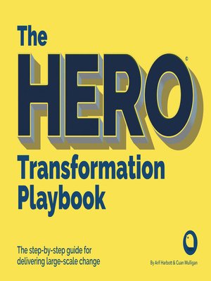 cover image of The HERO Transformation Playbook